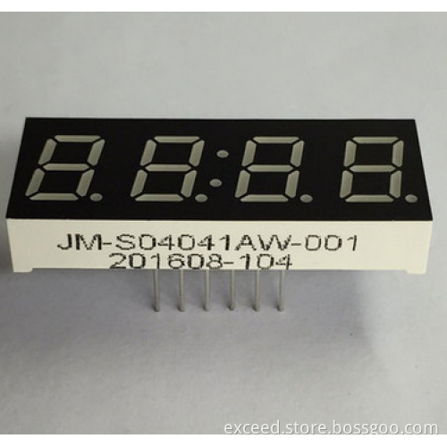 Clock Digit LED Display Free Sample